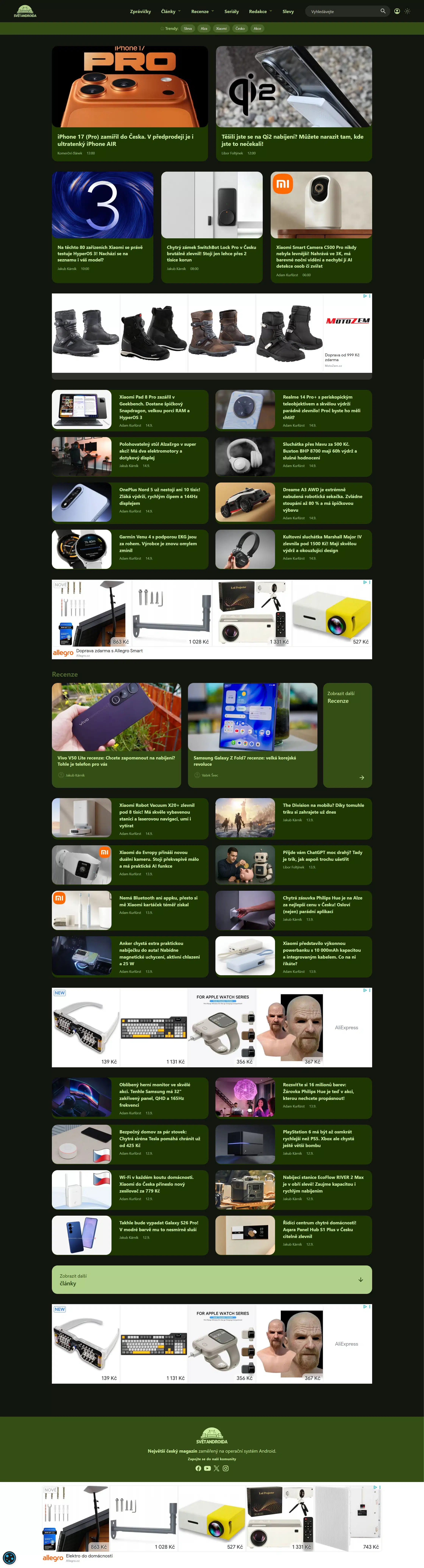 SvětAndroida.cz – Legendární online magazín